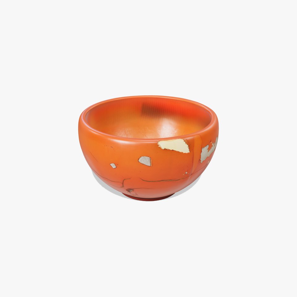 Rustic Terracotta Bowl model pack